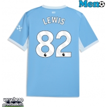 Manchester City Rico Lewis #82 Replica Home Shirt 2026-27 Short Sleeve